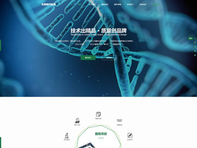 H5響應式化工化學(xué)企業網站建設-案例